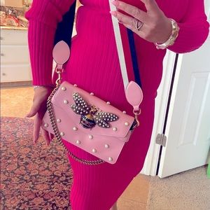 Gucci Broadway Pearl Shoulder Bag